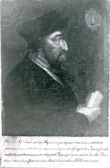 Oswald Myconius, Gemälde